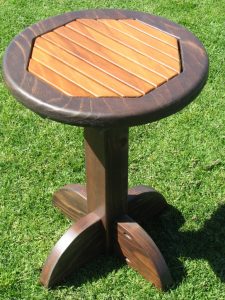 Redwood Side Table