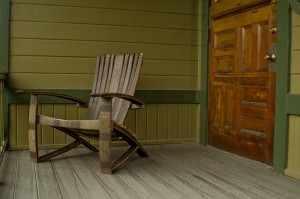Whiskey Barrel Adirondack Chair | 5 Things Every Whiskey Lover Should Own