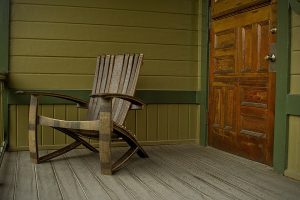 Whiskey Barrel Wooden Adirondack Chairs | Hungarian Workshop