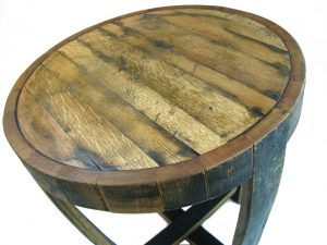 Whiskey Barrel End Table | Custom Furniture San Diego