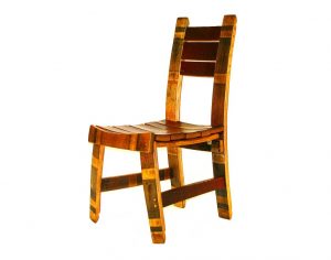 Wine Barrel Dining Chair - San Diego Wine Barrel Furniture by The Hungarian Workshop