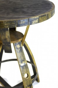 Whiskey Barrel Pub Table by The Hungarian Workshop