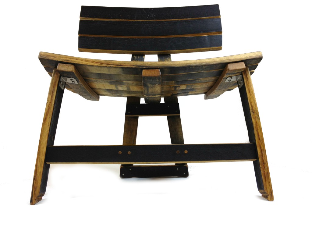 Whiskey Barrel Easy Chair - Barrel Furniture San Diego