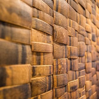 Wine & Whiskey Barrel Wall Panels